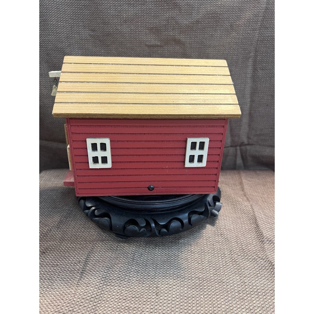 VTG Musical Music Box Firemen Fire Station Engine No 9 ‎ (190) - Picture 3 of 8
